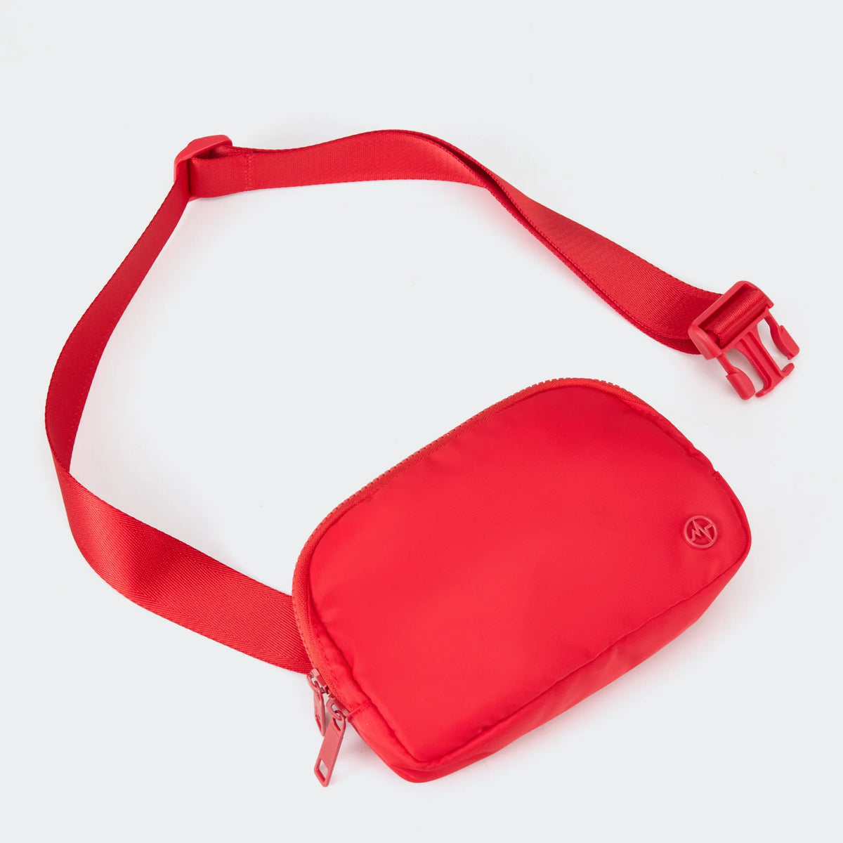 Nylon Crossbody Belt Bag with Adjustable Strap V80682