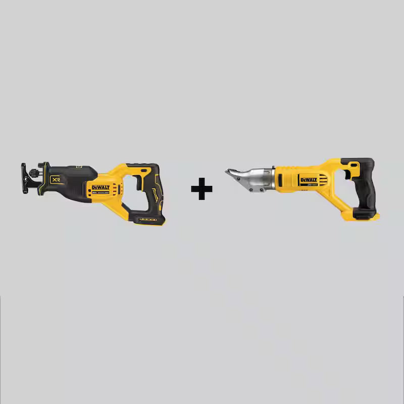 Cordless Brushless Reciprocating Saw and Cordless Swivel Head Shears S232201