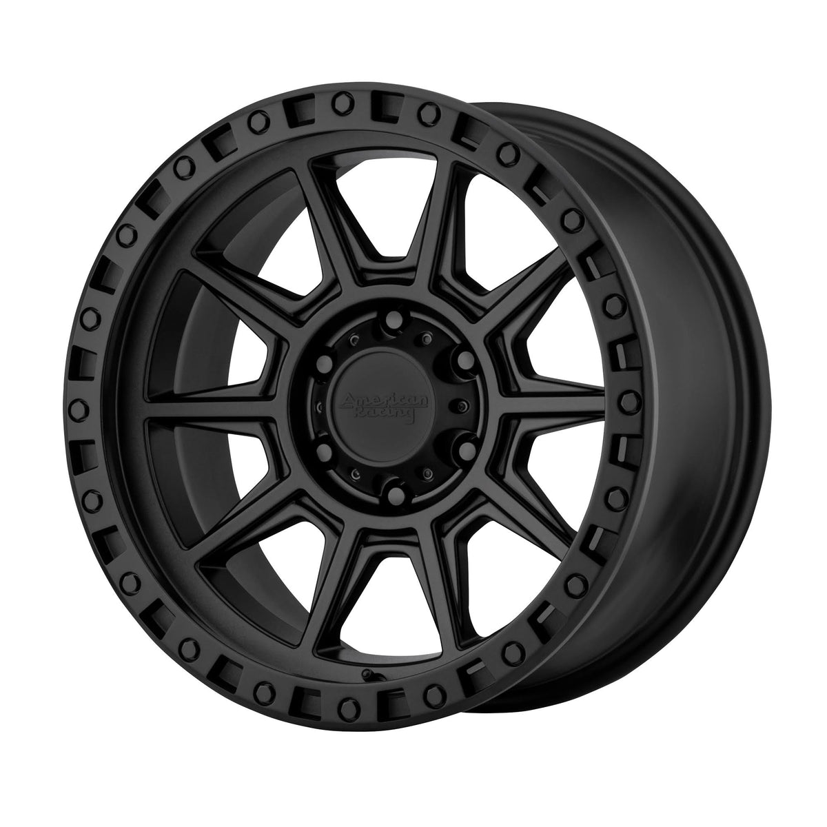 Cast Iron Black Wheel 17x9 Q1839