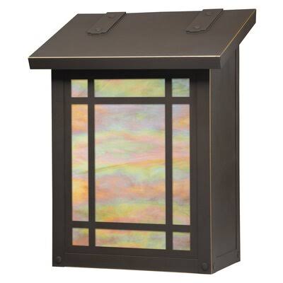 Wall Mounted Mailbox Architectural Bronze B793636