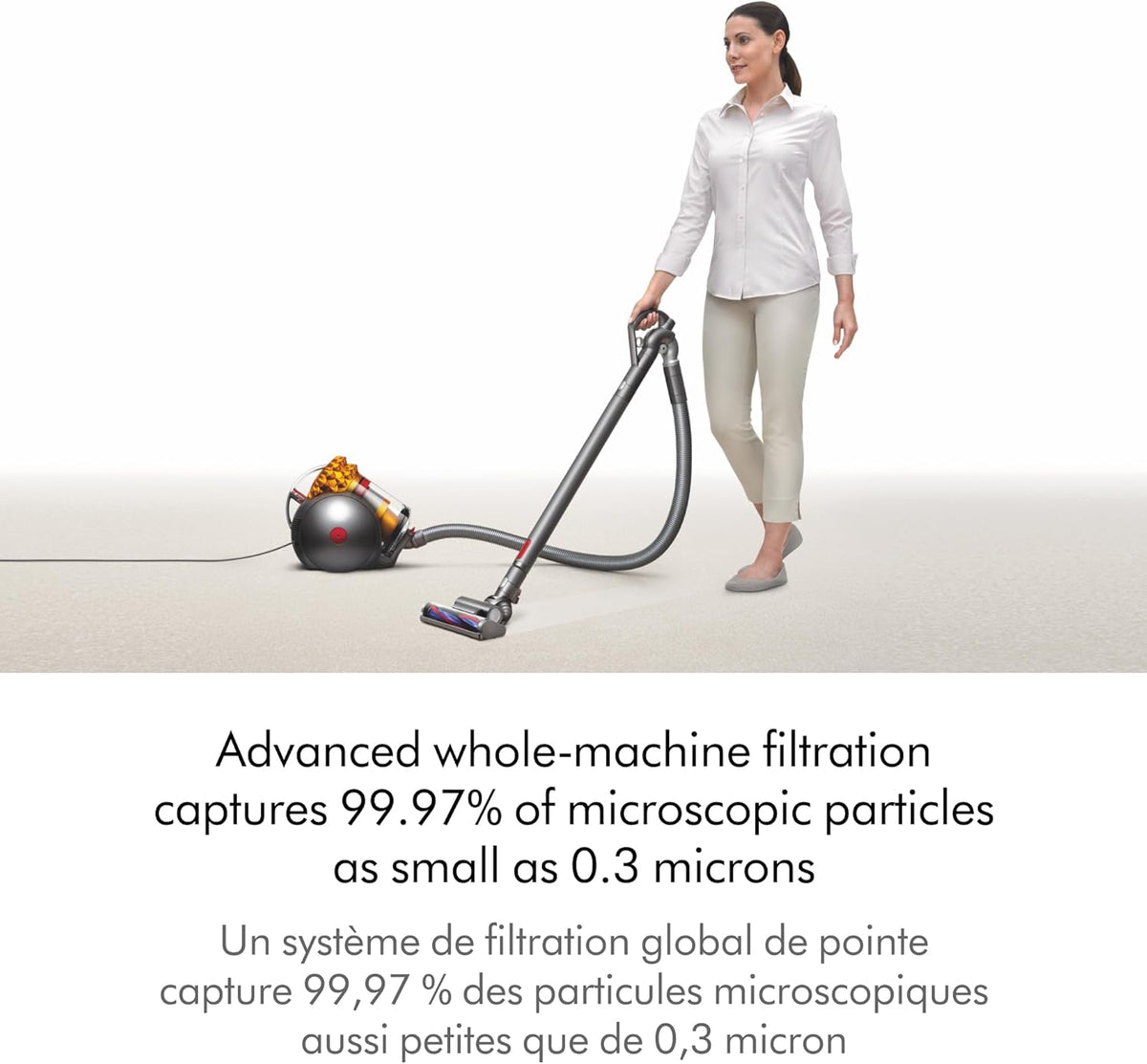 Big Ball Bagless Canister Vacuum Cleaner H351