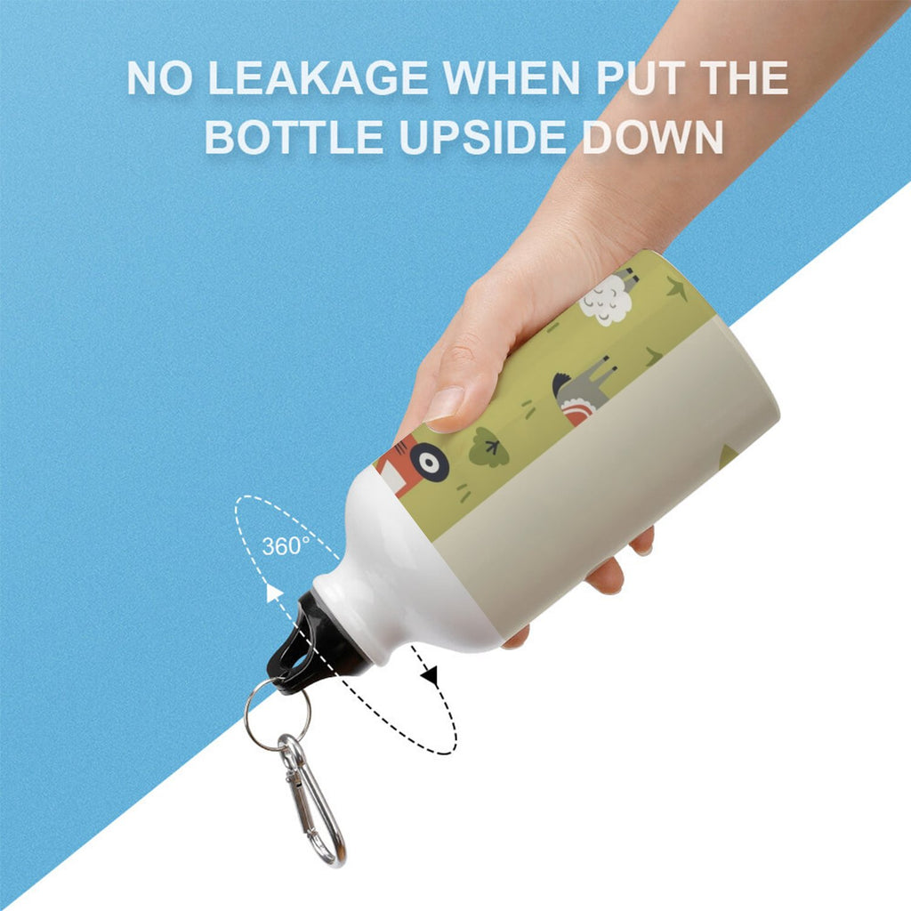 400ml Sport Aluminum Water Bottle with Twist Cap B335903