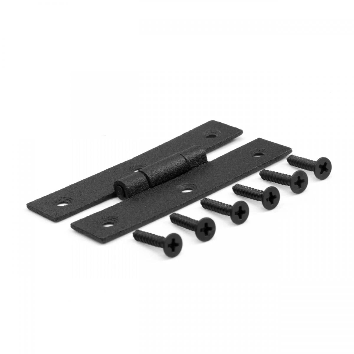 50 Cabinet Hinge Black Iron H Flush Z1631