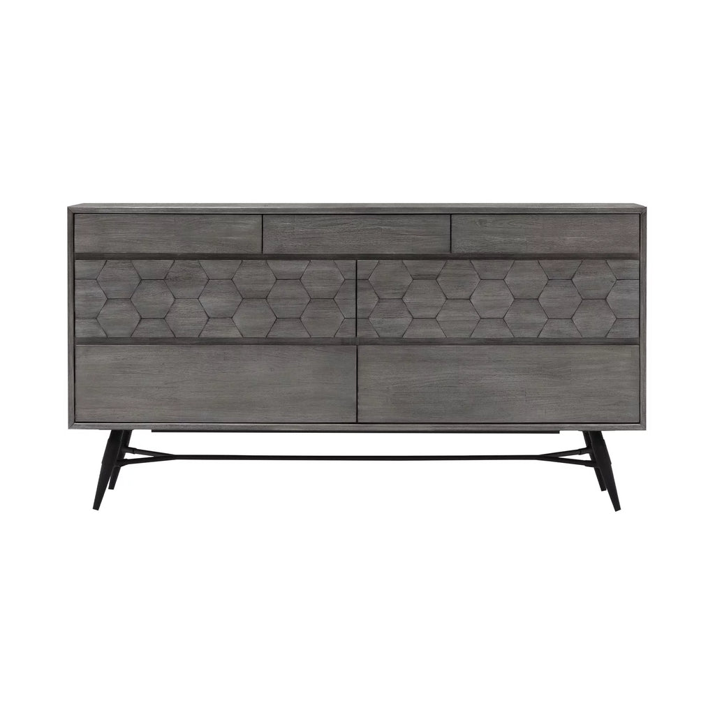 4-Piece Modern Wood Queen Bedroom Set J552929