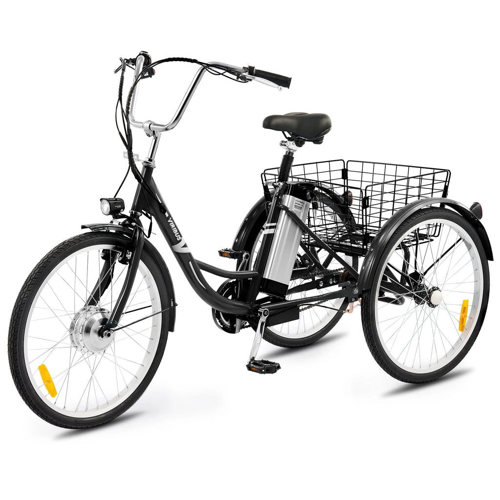 Electric Tricycle 250W Black G69693