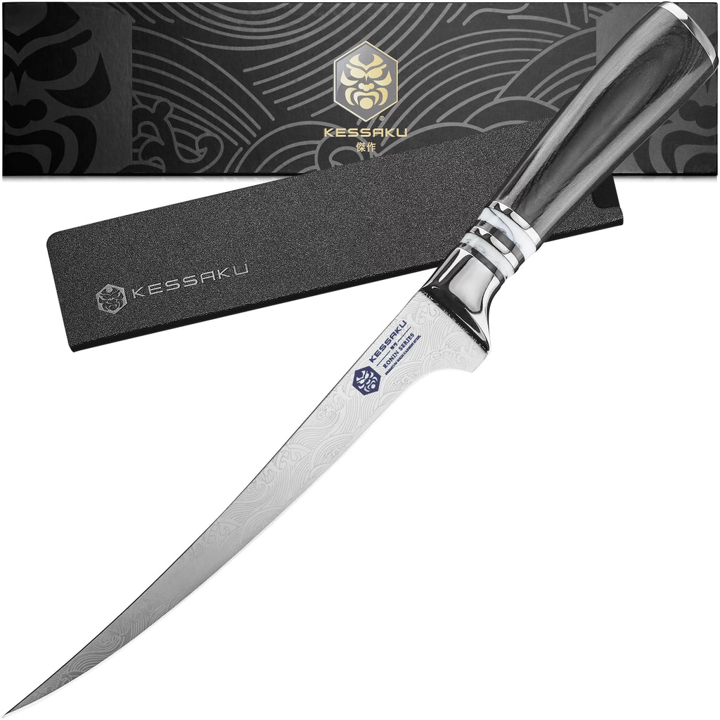 7 inch Flexible Forged High Carbon Stainless Steel Fillet Knife V772424