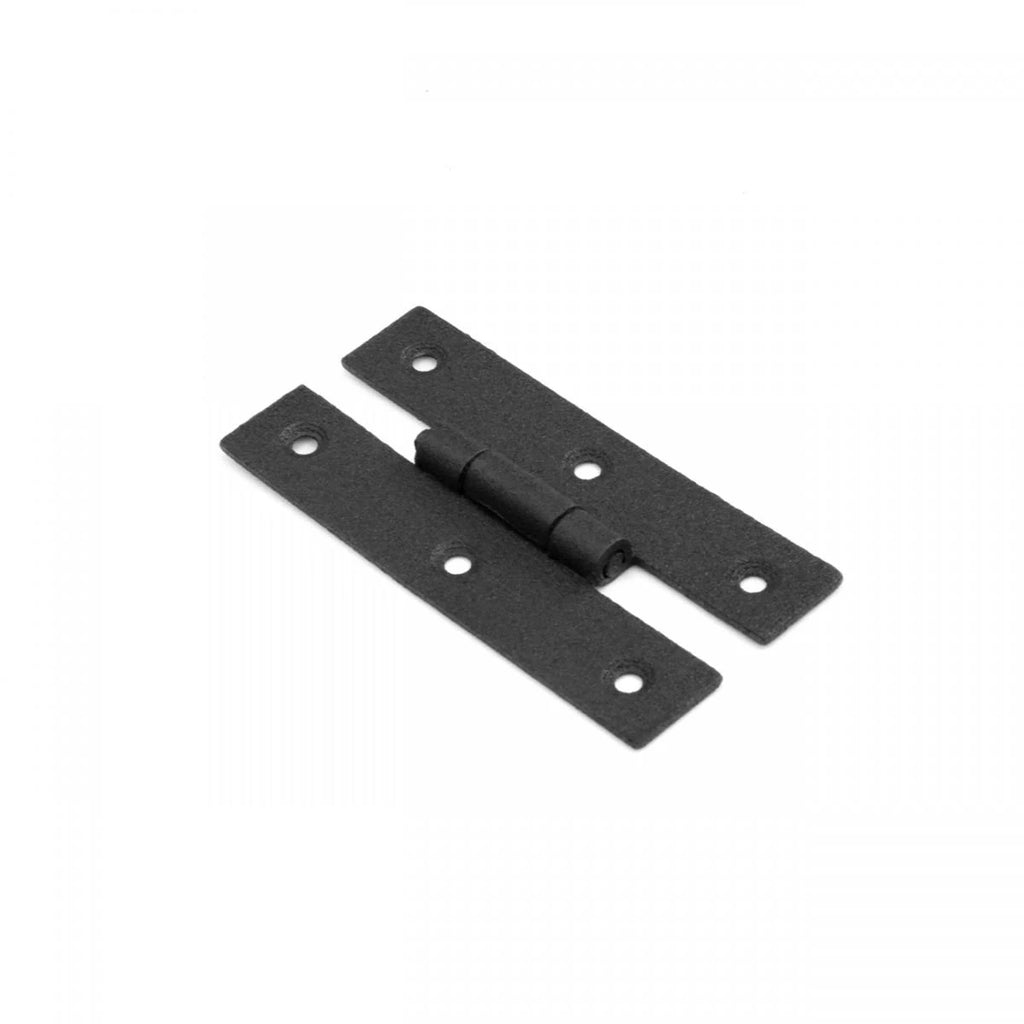50 Cabinet Hinge Black Iron H Flush Z1631