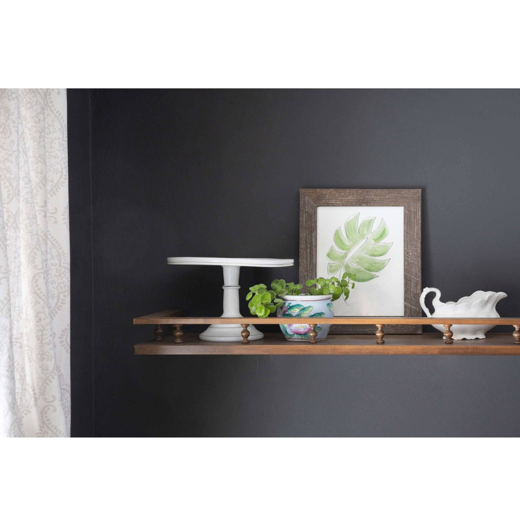 Rustic Farmhouse Espresso Wood Frame O707164
