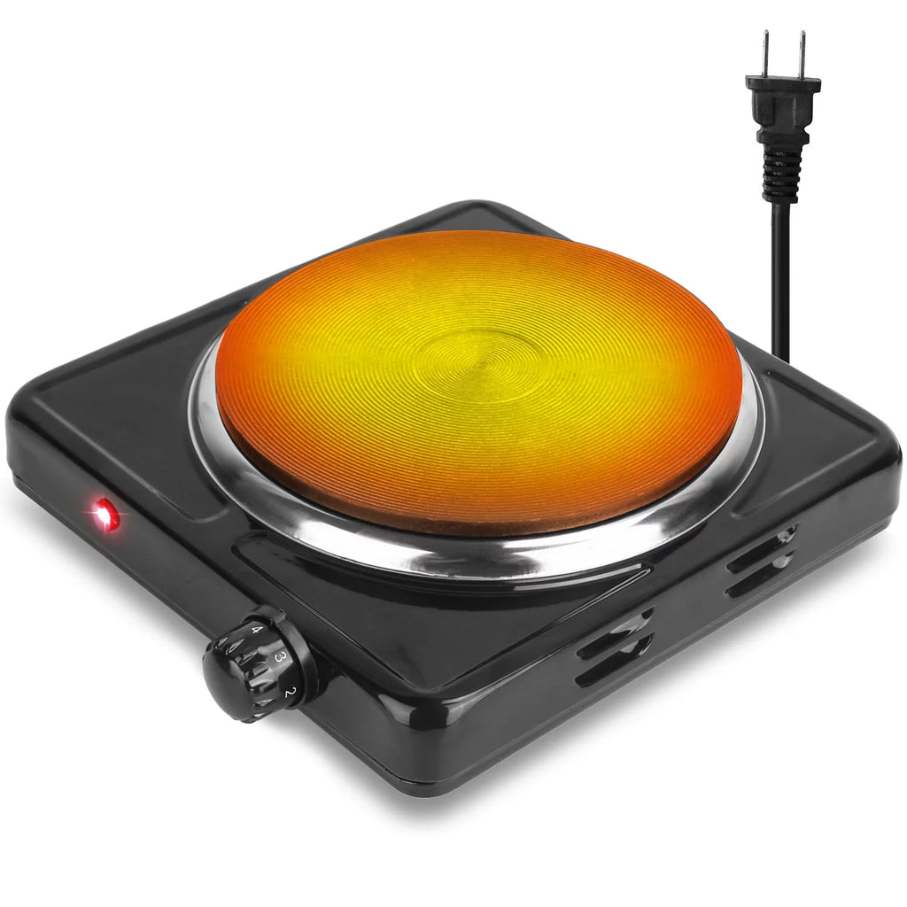 1500W Single Burner Electric Cooktop with Cast Iron Hot Plate S366935