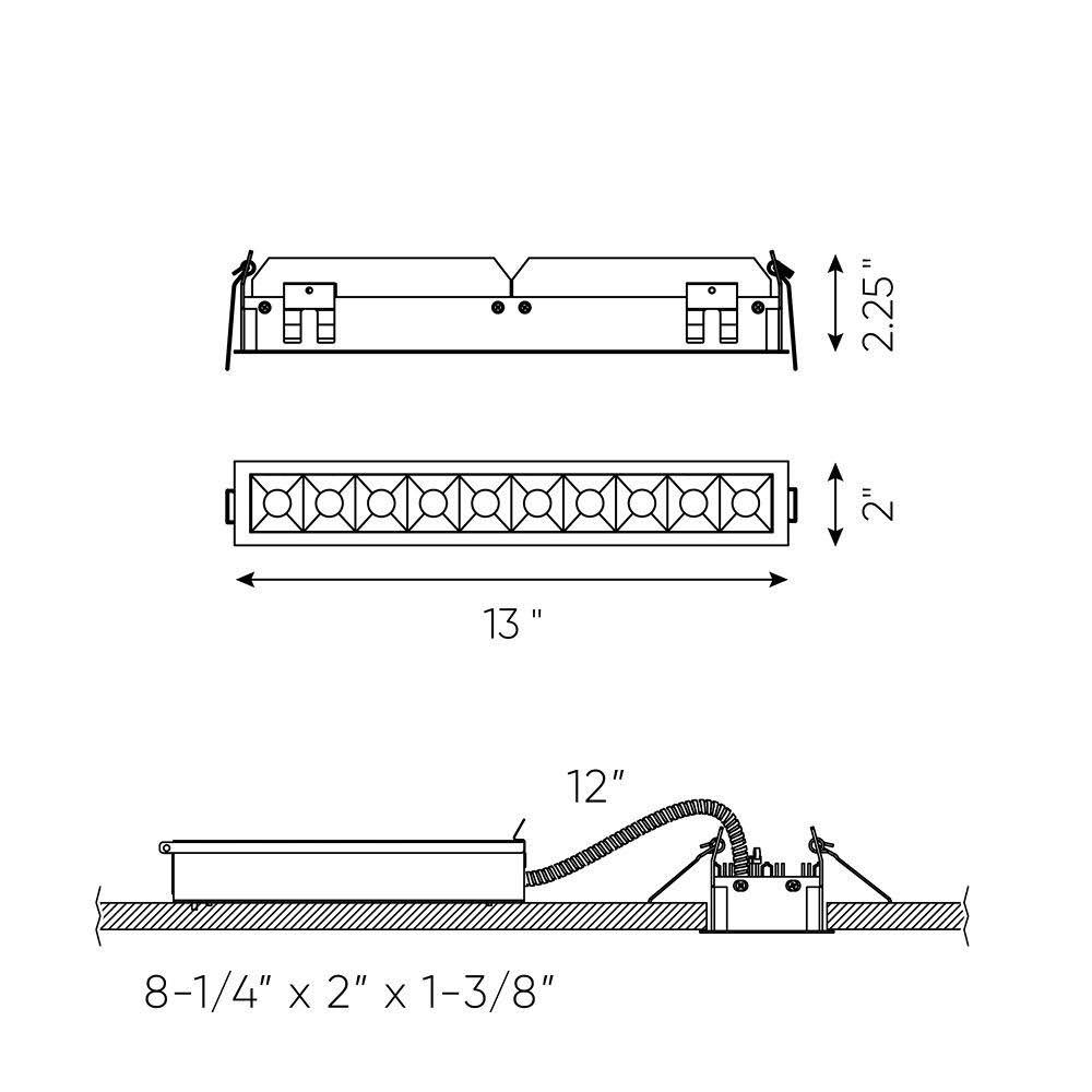 Black Recessed Downlight N917799