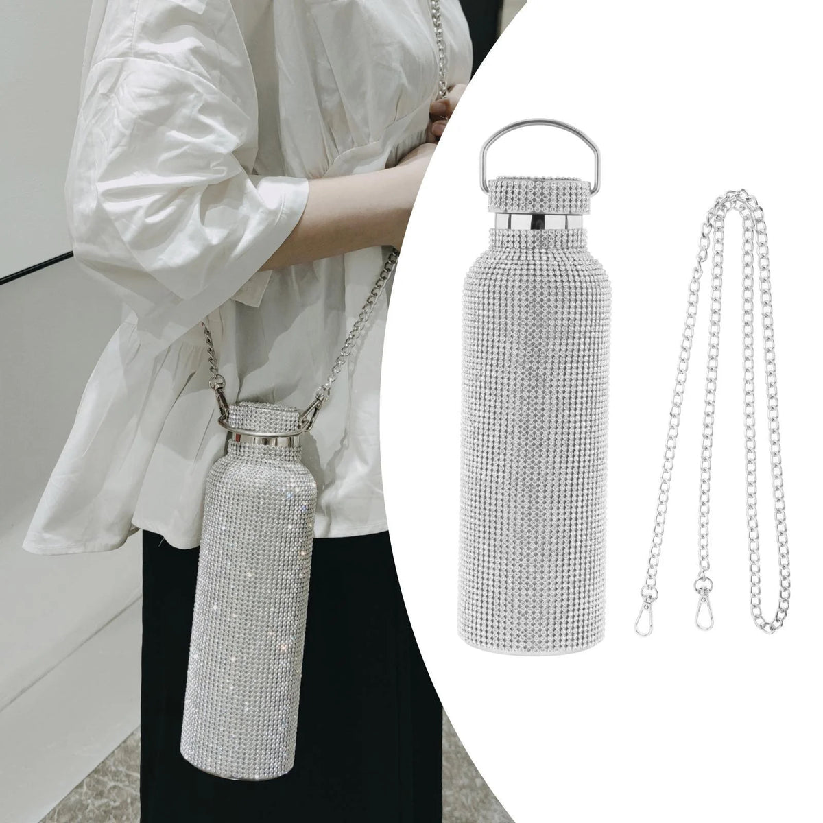 750ML Stainless Steel Thermal Water Bottle S520573