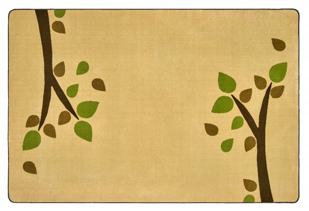Tan 4'x6' Rectangle Carpets K2425