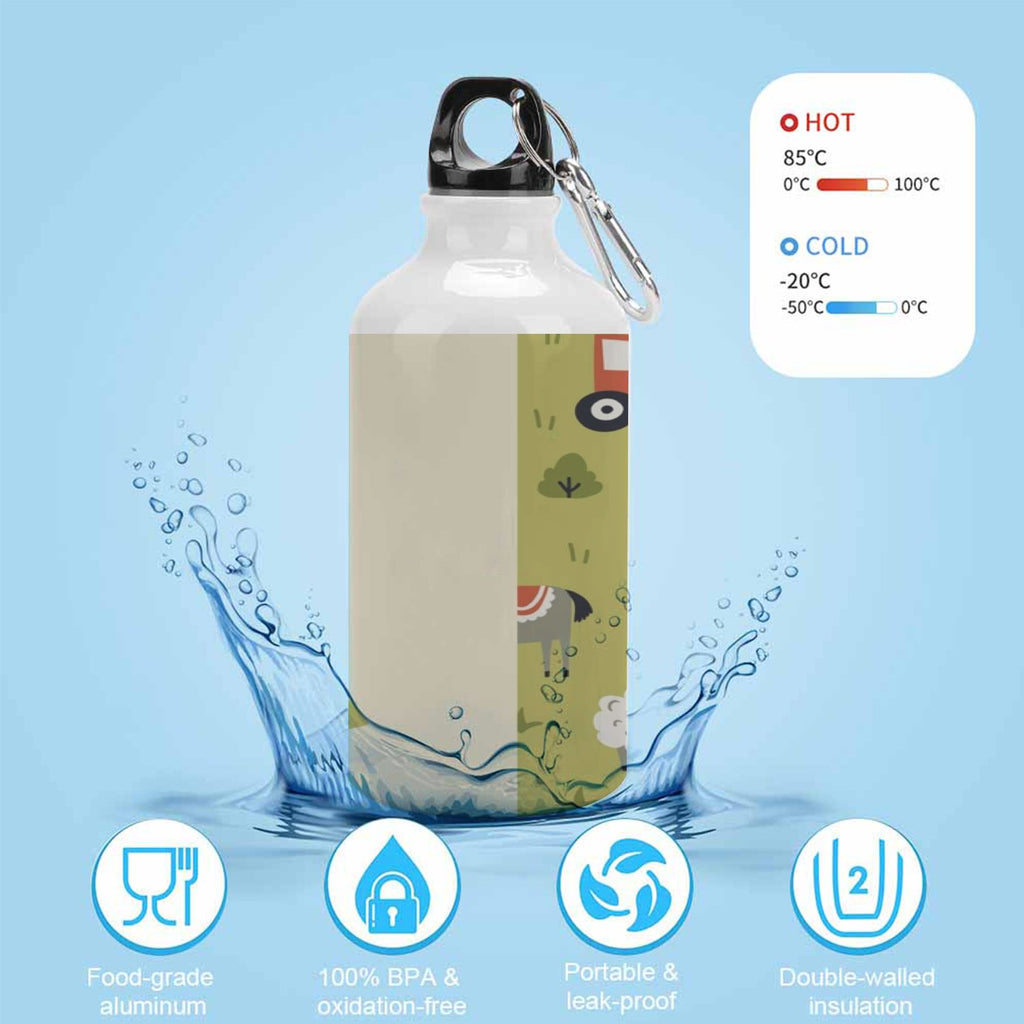 400ml Sport Aluminum Water Bottle with Twist Cap B335903