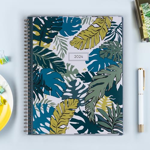 2024 Weekly and Monthly Planner, 8.5" x 11", Wirebound R747