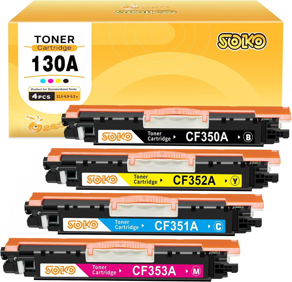 Remanufactured Toner Cartridge Pack of 2 Q467