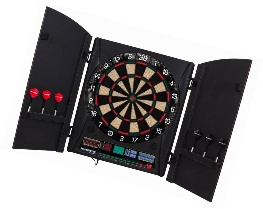 Electronic Dartboard Cabinet Set X61304
