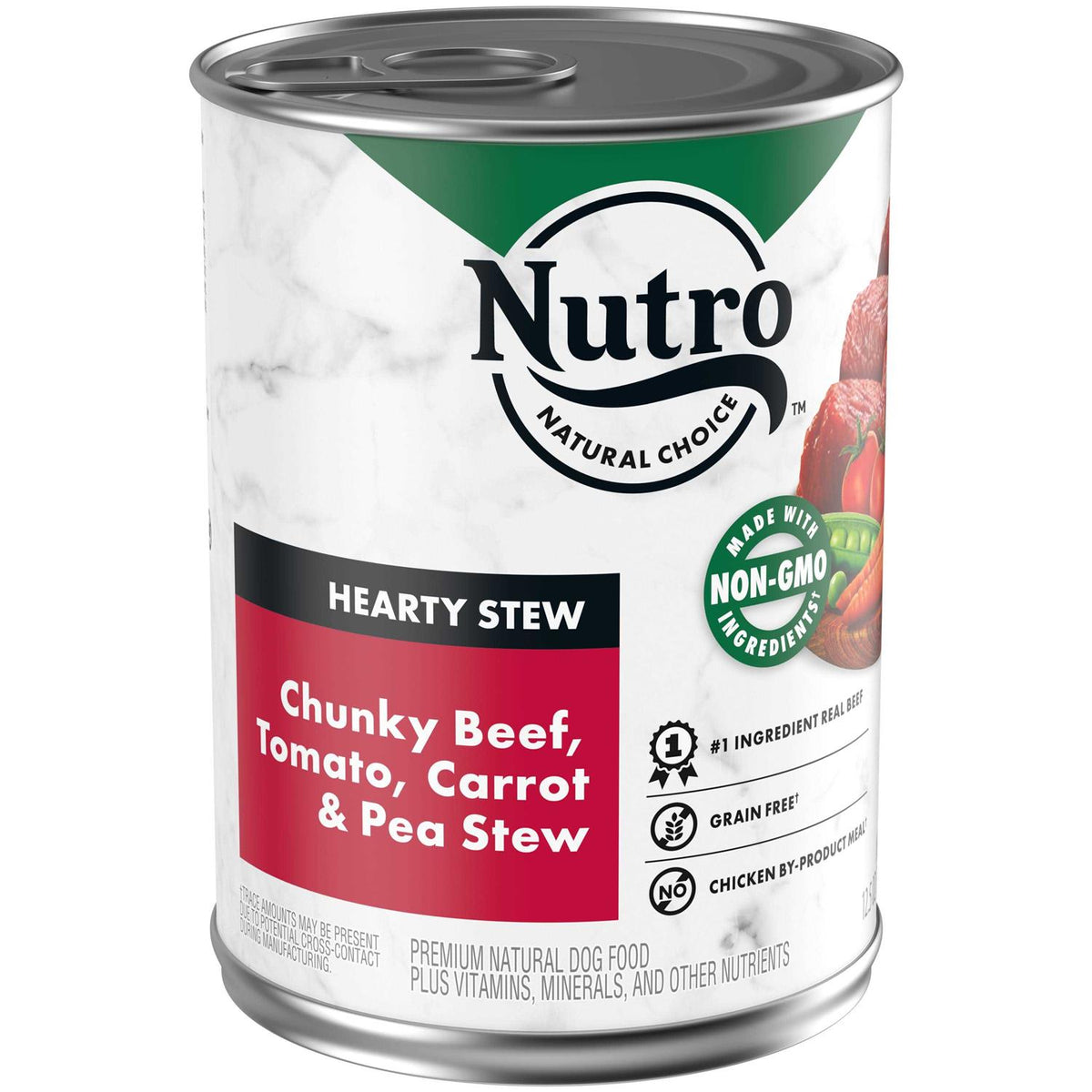 Adult Natural Wet Dog Food Chunky Beef in Gravy B765