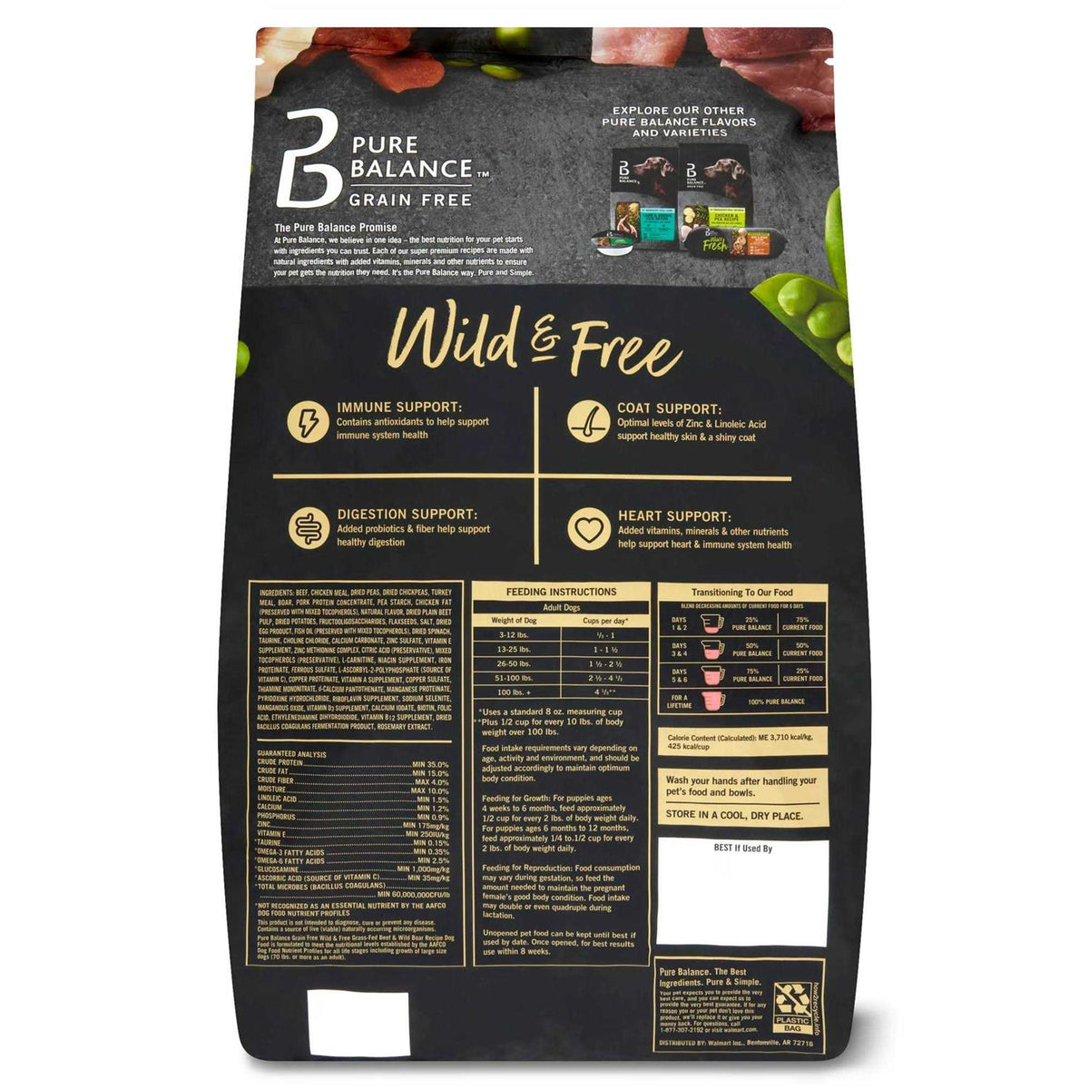 Wild & Free Beef & Wild Boar Recipe Dry Dog Food U5410
