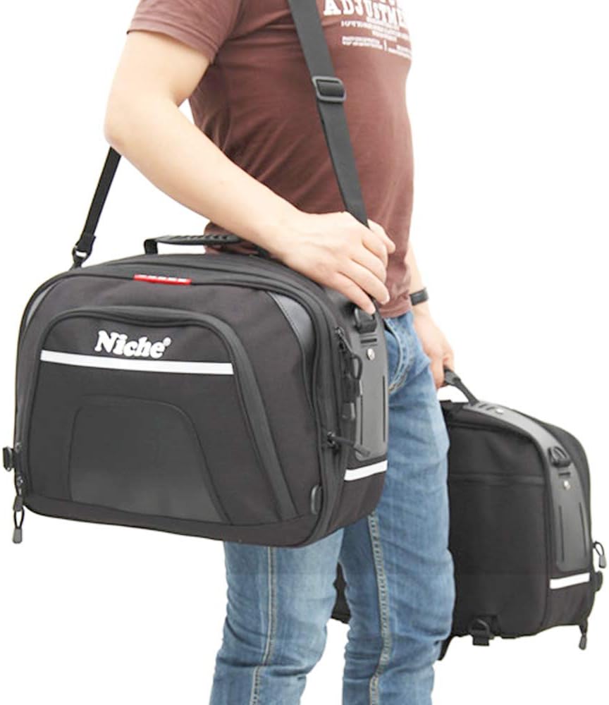 Motorcycle Saddlebags with Universal Mounting System H1685