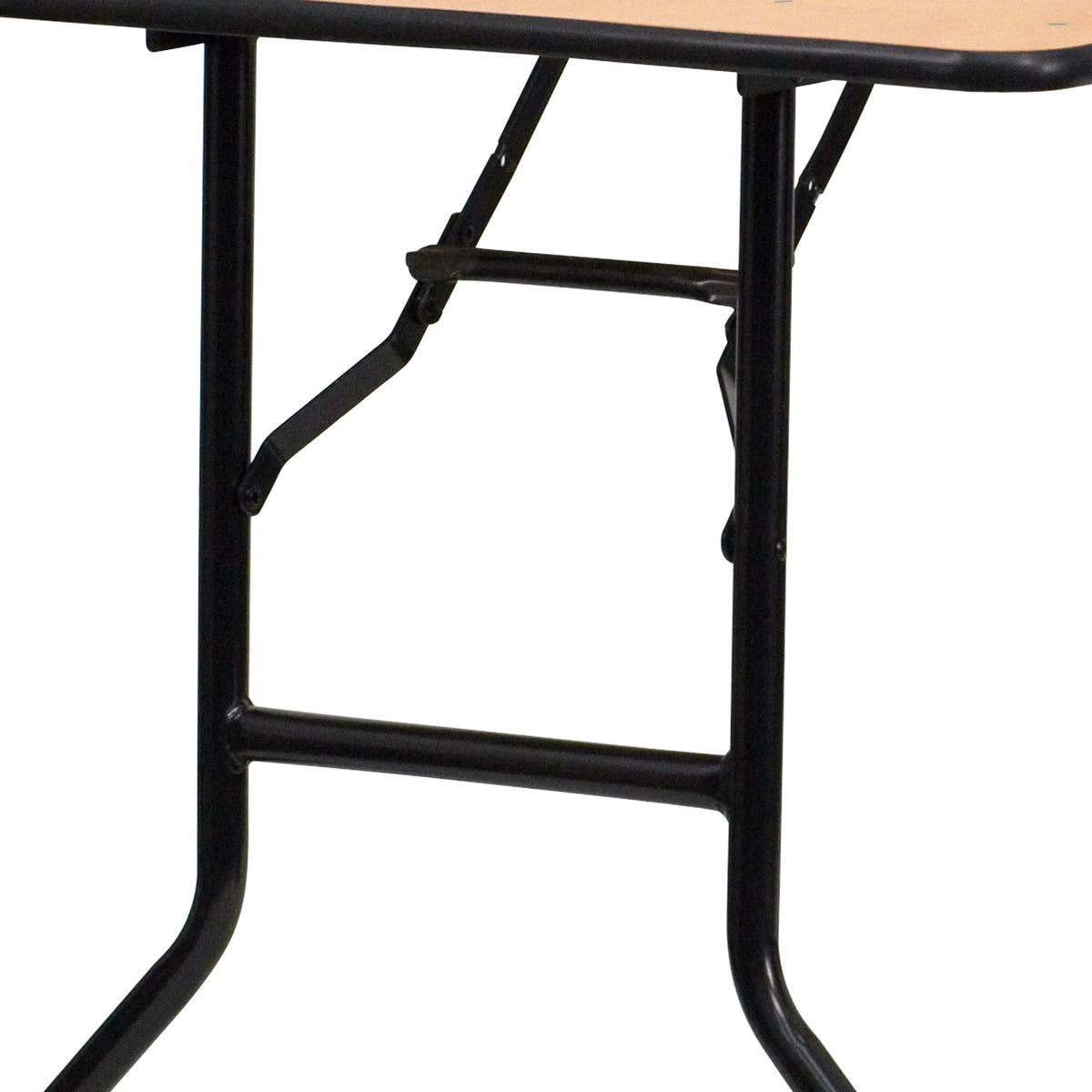 6-Foot Rectangular Wood Folding Banquet Table L656