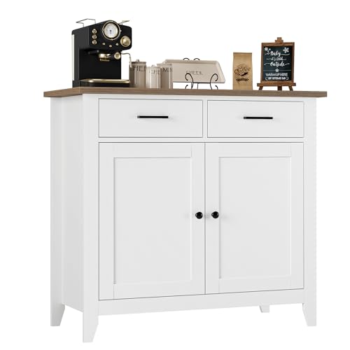 Grey Kitchen Storage Cabinet with 2 Drawers and 2 Doors R87378