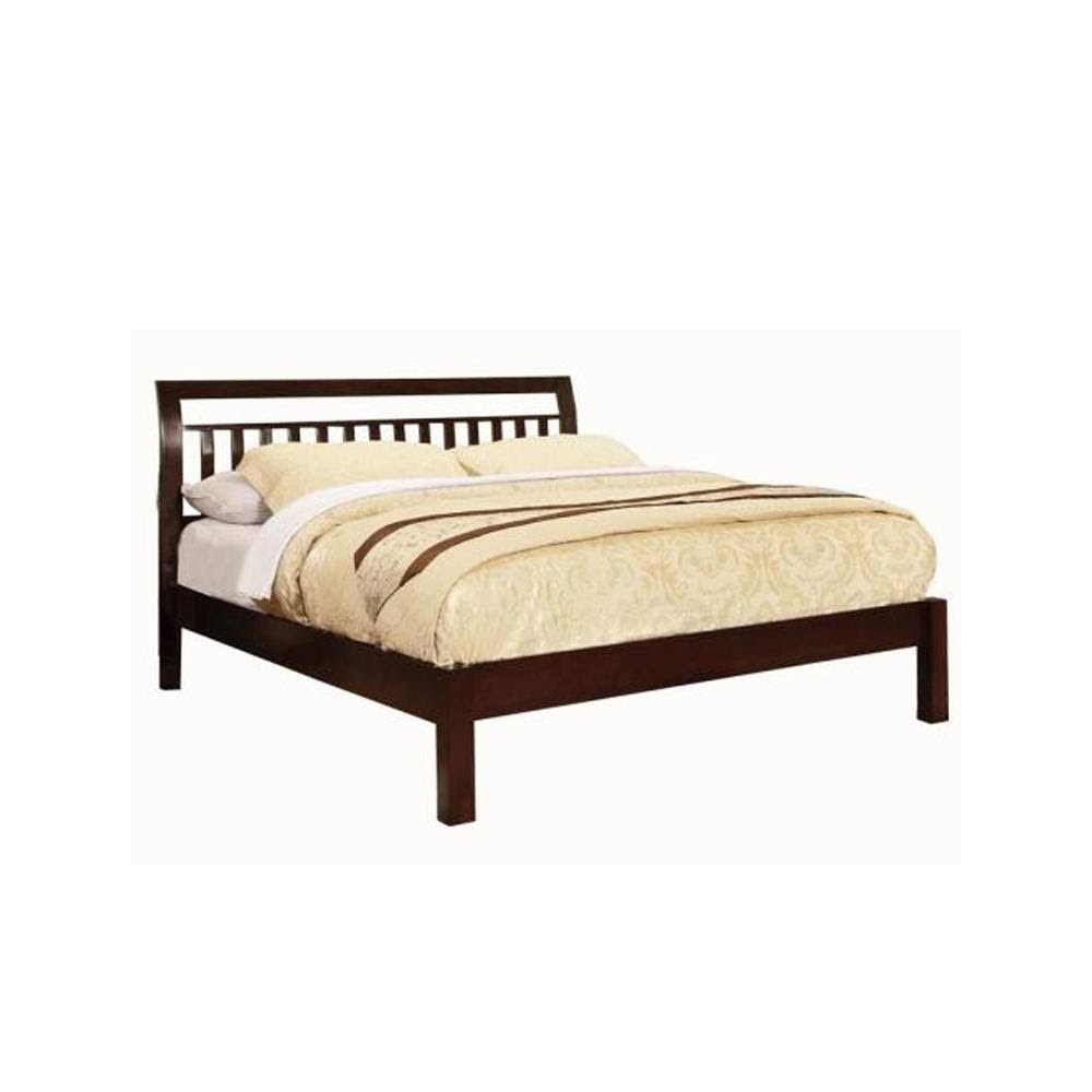 Brown California King Bed D6918