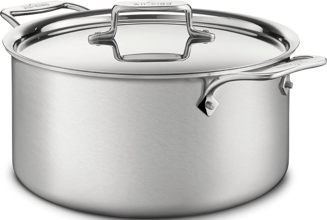 8-Quart 5-Ply Stainless Steel Stockpot R286