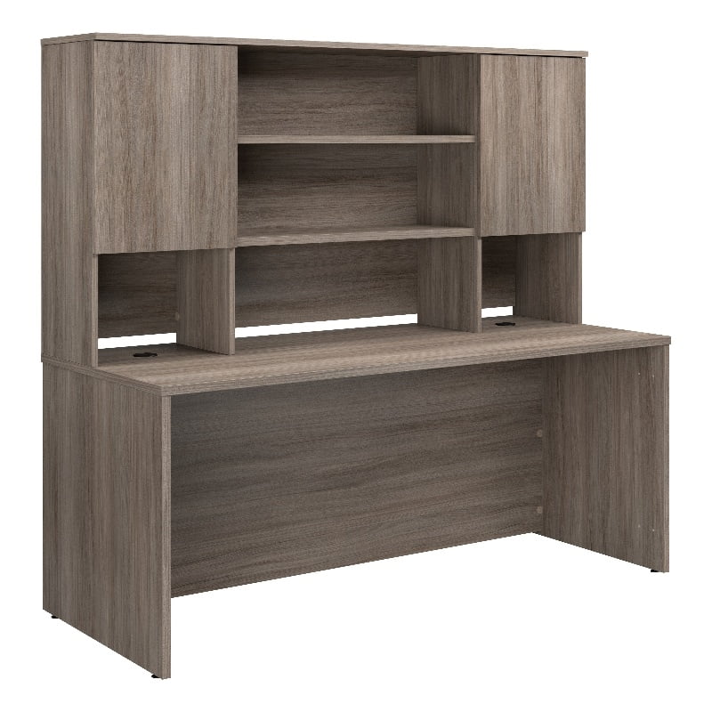 Engineered Wood Desk with Hutch U632571