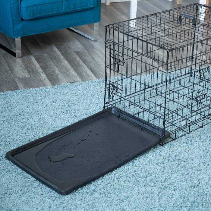 Medium 24 Inch Plastic Dog Crate Replacement Tray F4592