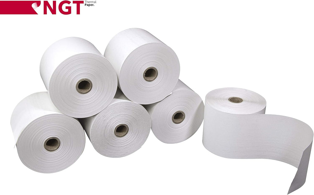 100 pcs 2 ¼-inch x 230' Thermal Paper Rolls H542