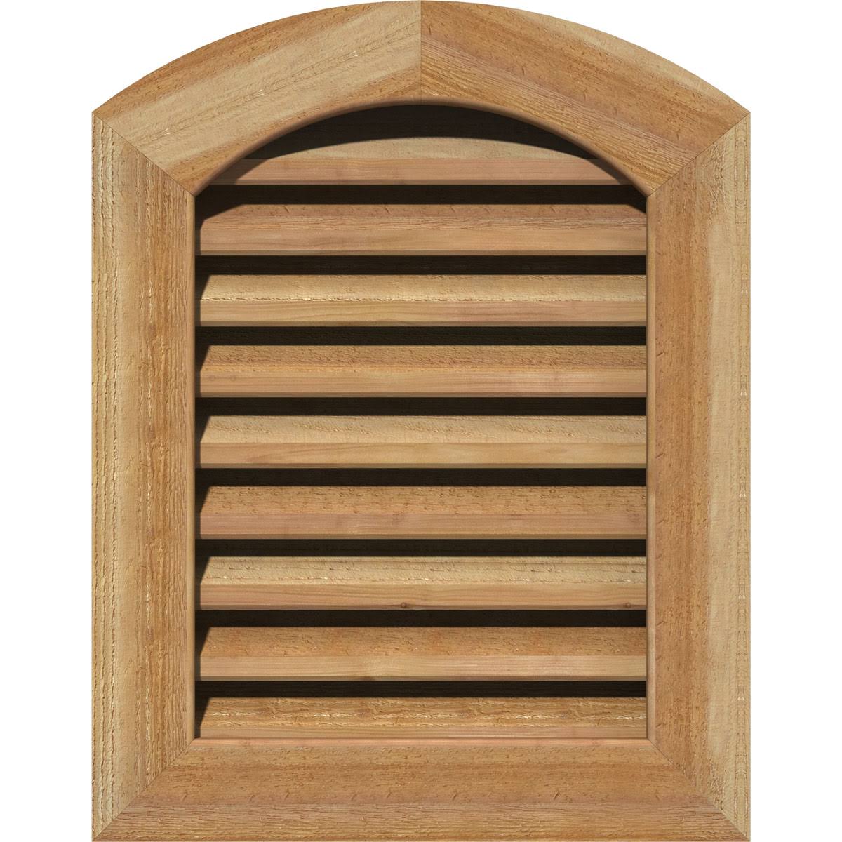 Arch Top Gable Vent, Unfinished, Functional, Rough G4714