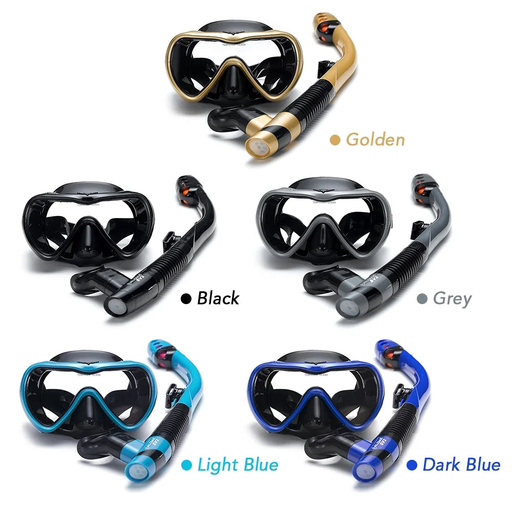 Leakproof Snorkel Set with Dry Snorkel Tube A910787