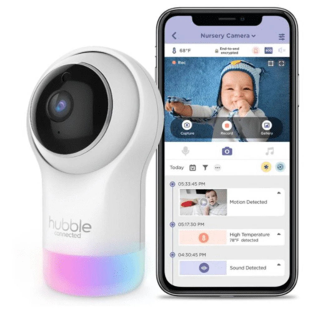 Smart HD Baby Monitor with Night Light X6846