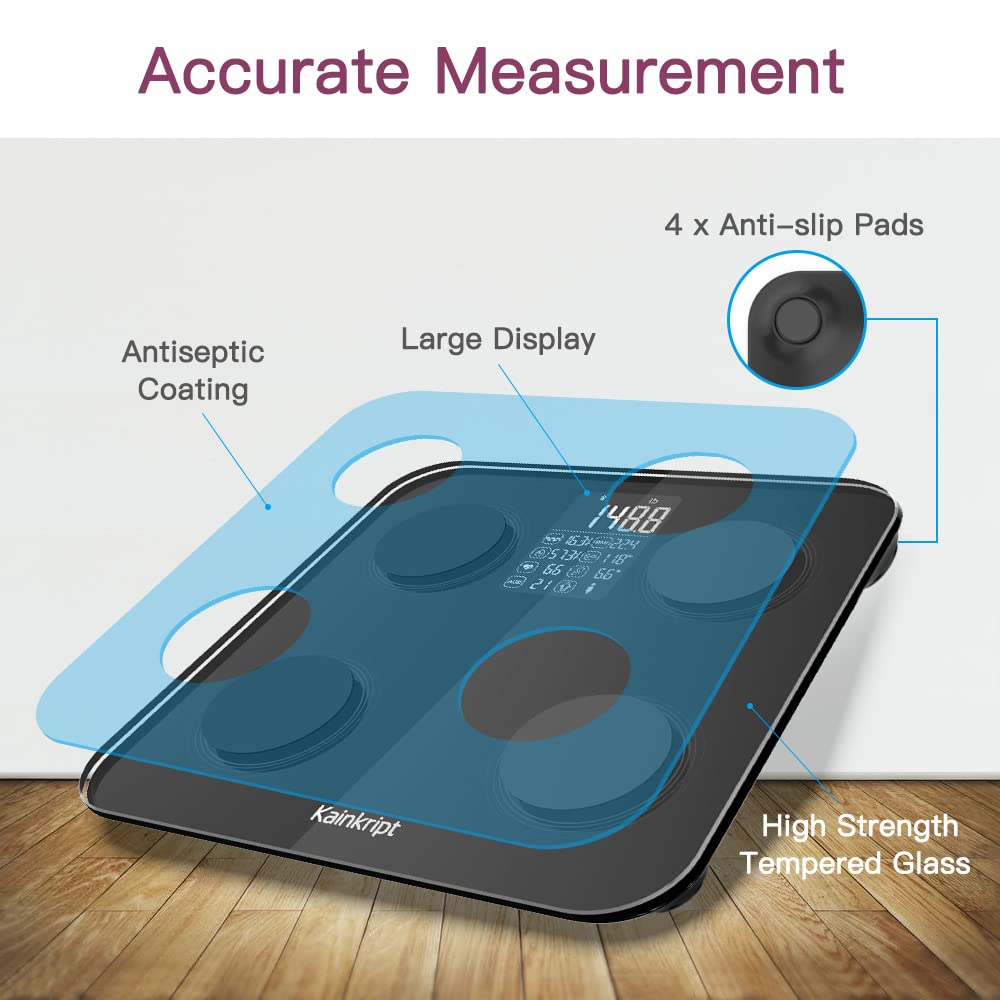 Digital Body Fat and Water Weight Scale Pack of 2 M885174