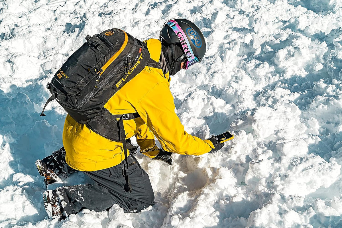 Black/Gold Two-Way FRS Radio & Avalanche Transceiver Beacon E92665