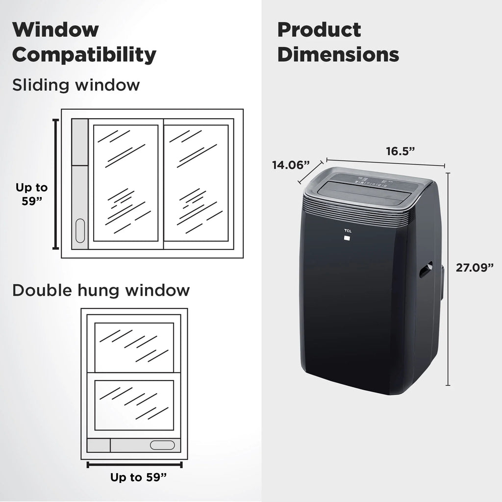 10,000 BTU Smart Portable Air Conditioner B51347