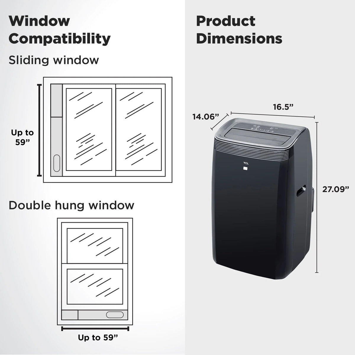 10,000 BTU Smart Portable Air Conditioner B51347