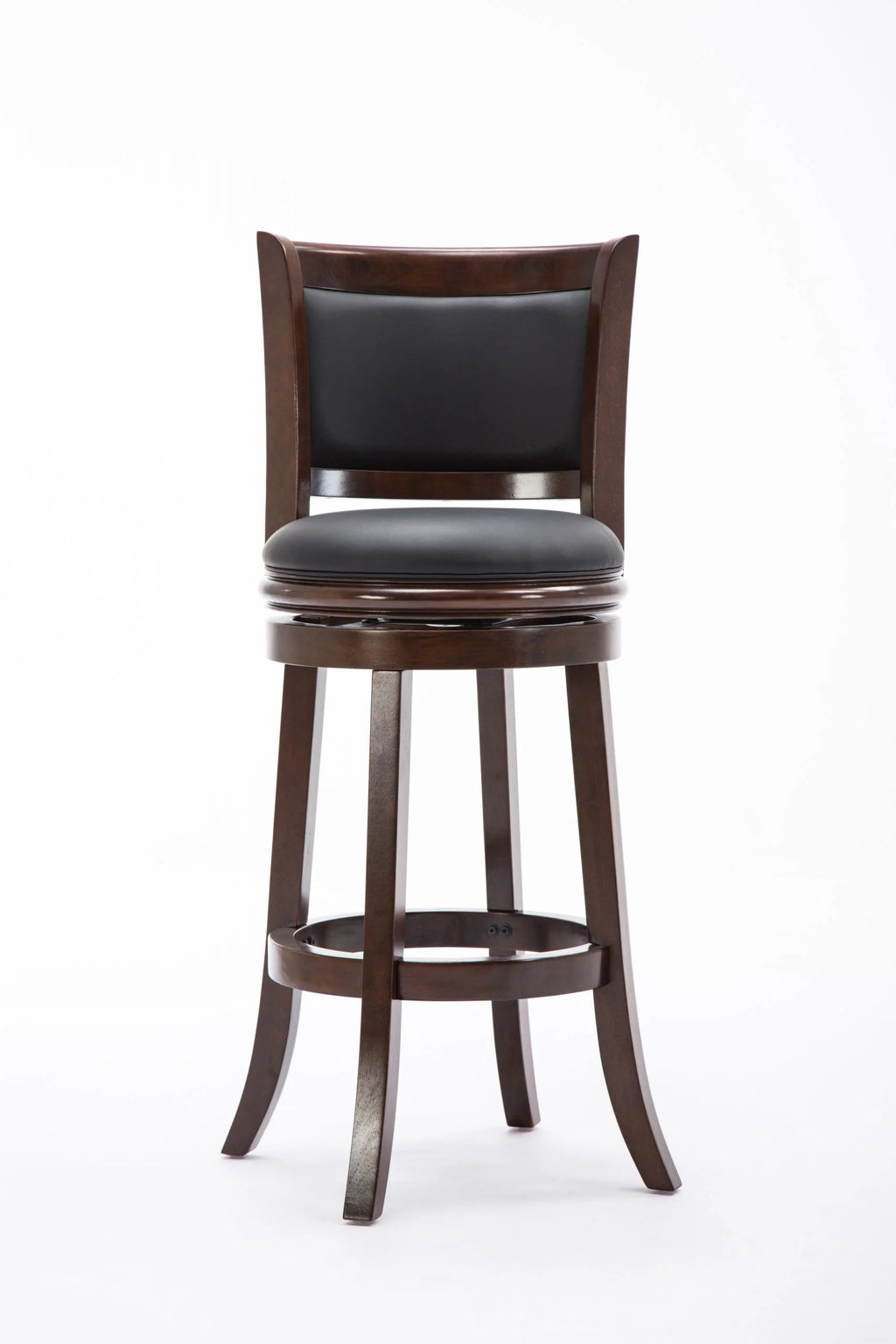 Cappuccino Swivel Wood Kitchen Bar Stool I29620