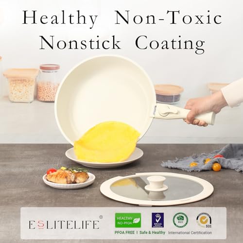 5 Pcs Nonstick Granite Cookware Set Y4769