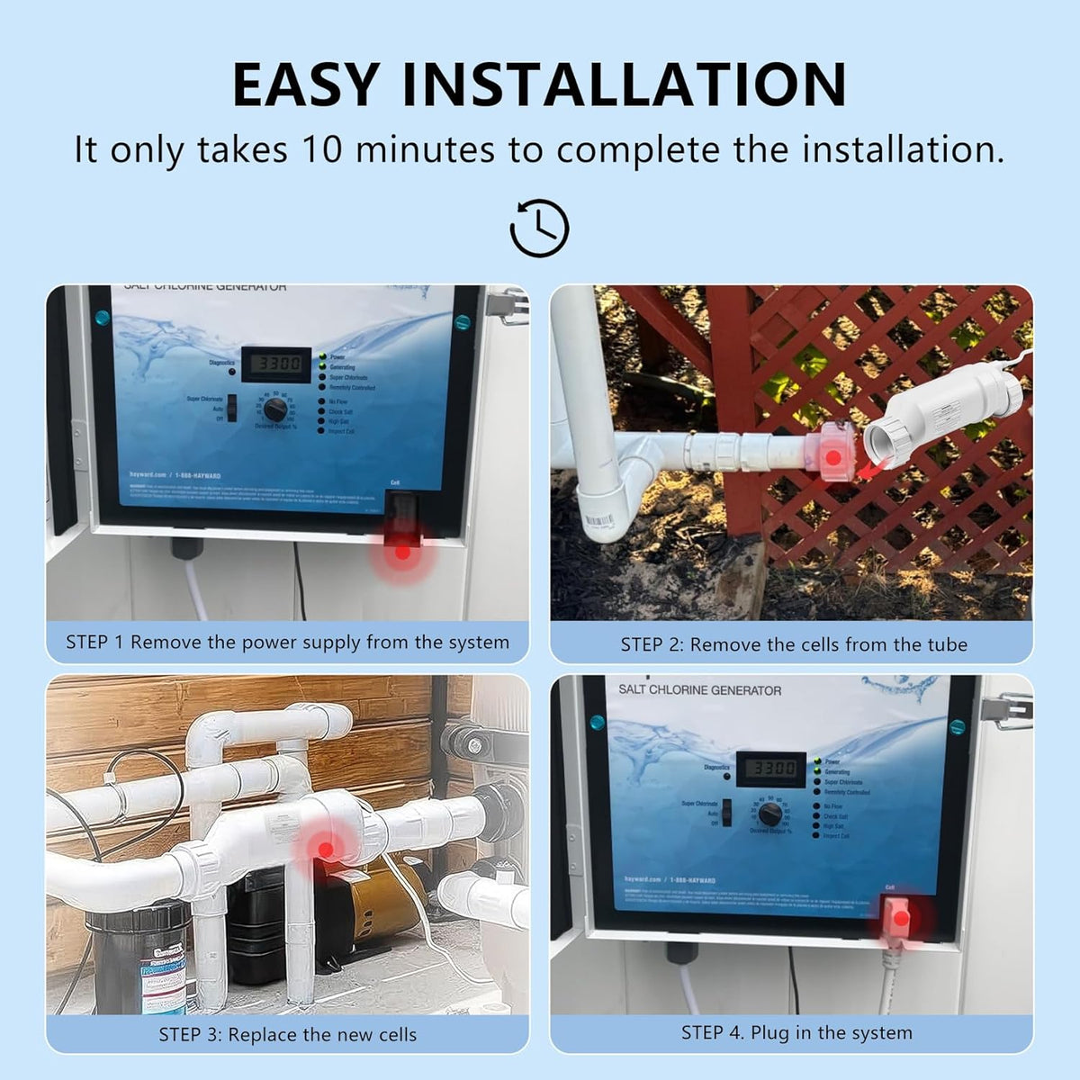 T-15 Salt Cell up to 40,000 Gallons Pool T531743