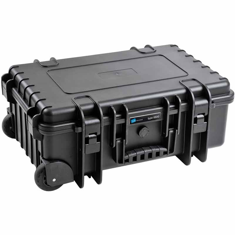 B&W Outdoor Case Type 6600 Black with Padded Divider H1087