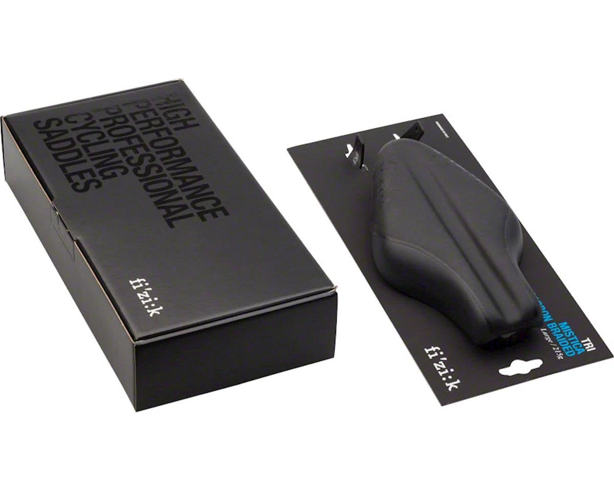 Black Large Carbon Saddle S50076