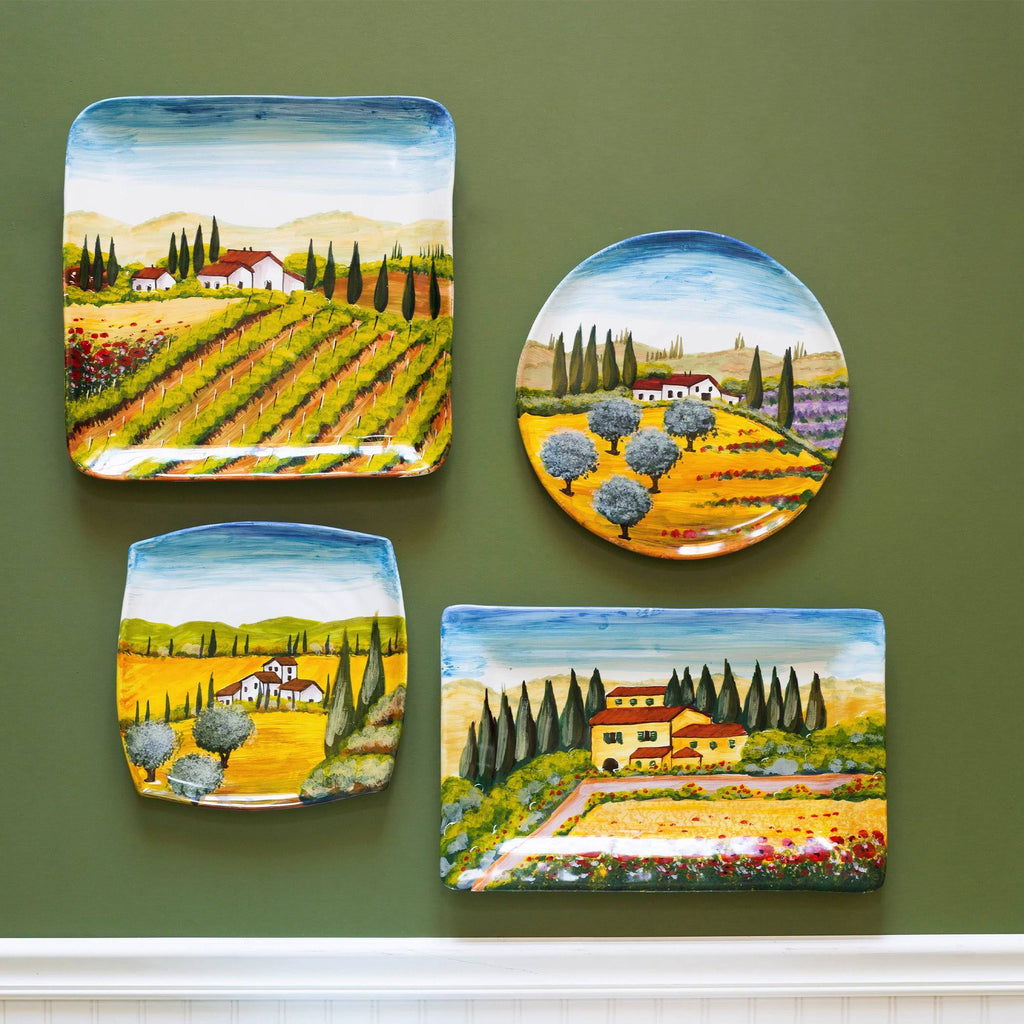 Tuscany Round Wall Plate H3842