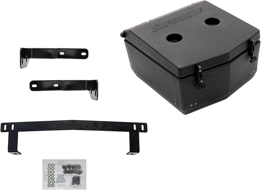 Heavy Duty Cooler Storage Cargo Box with Sealed Lid and Drain Plug 30-Liter Capacity U12947