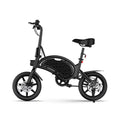Black Folding Electric Bike D2086