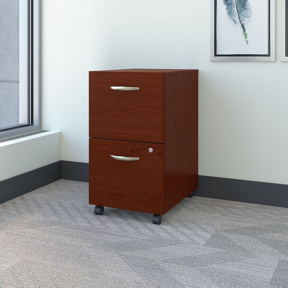 2 Drawer Mobile File Cabinet Z75022