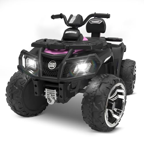24V 2 Seater Kids Ride on ATV Car 4WD Quad Electric Vehicle H44539