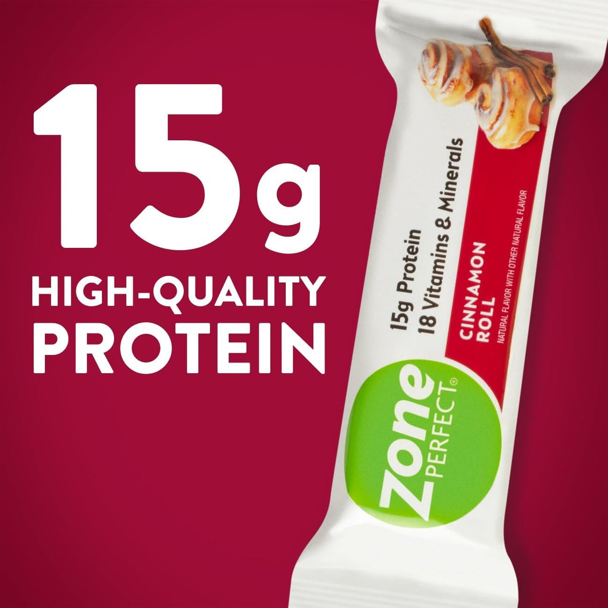 Cinnamon Roll Protein Bars, 12 Count N5223