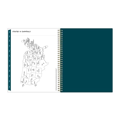 2024 Weekly and Monthly Planner, 8.5" x 11", Wirebound R747