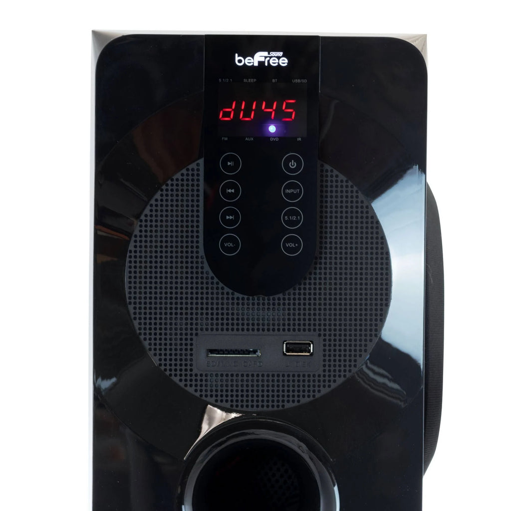 Black 5.1 Channel Bluetooth Surround Sound Speaker System K64000